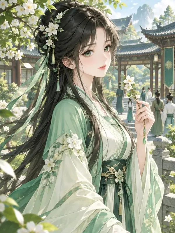 琥珀簪花录 封面